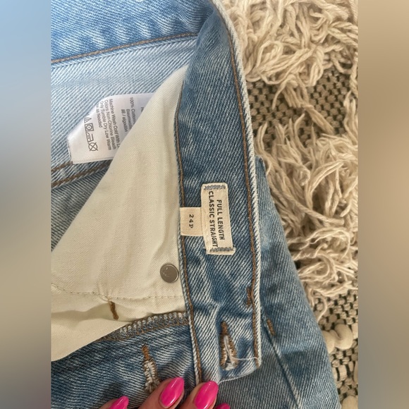 NWOT Madewell Classic Straight Jeans - Picture 2 of 3